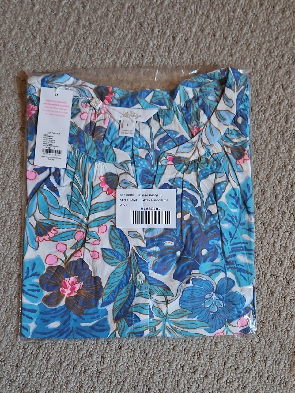 NWT Lilly Pulitzer Darcy Pj's - Picture 4 of 5